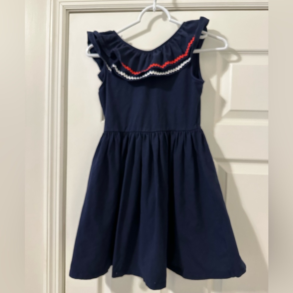 Janie and Jack Red White & Blue New Dress Girls Size 10